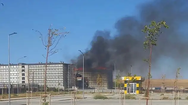 Konya'da yurtta yangın çıktı!