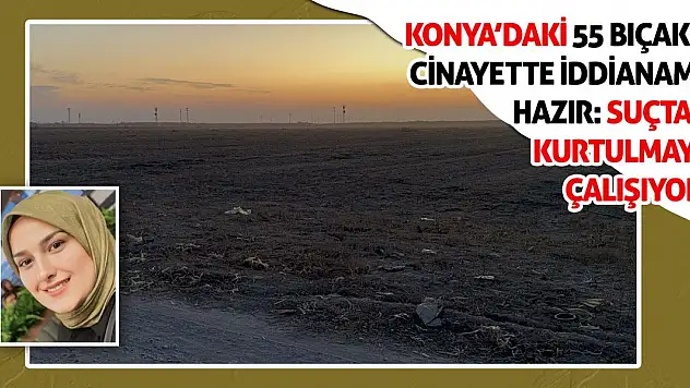 Konya'daki 55 Bıçaklı Cinayette İddianame Hazır: Suçtan Kurtulmaya Çalışıyor!