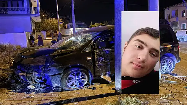 Konya'daki kazadan acı haber! 18 yaşındaki genç kurtarılamadı