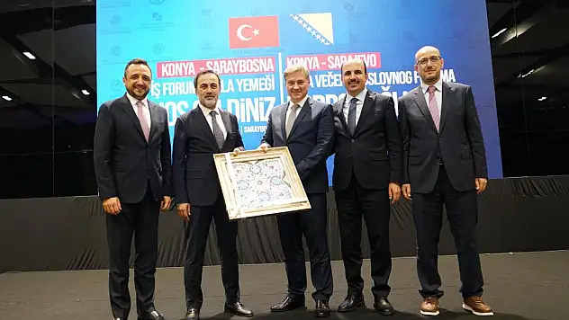 Konya'dan Saraybosna'ya İş Köprüsü Kuruldu
