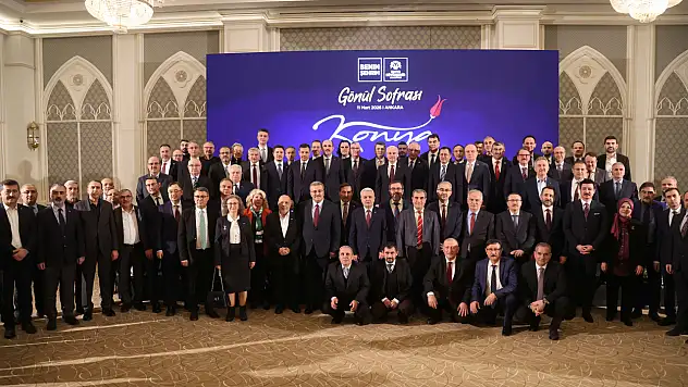 Konyalı bürokratlar 'Gönül Sofrası'nda bir araya geldi