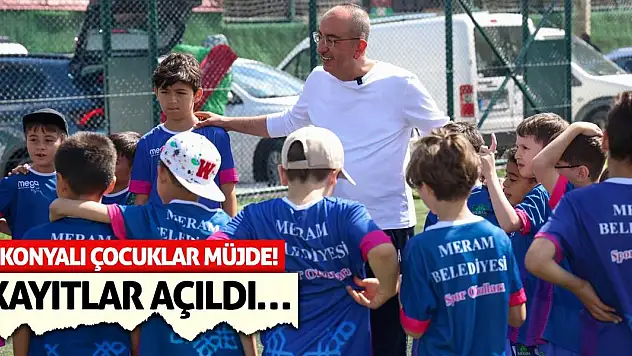 Konyalı Çocuklar Müjde! Kayıtlar Açıldı…