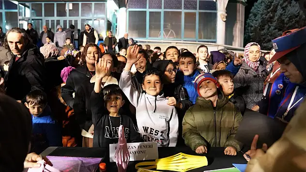 Konyalı çocuklar Ramazan şenliğinde hem eğlendiler hem öğrendiler!