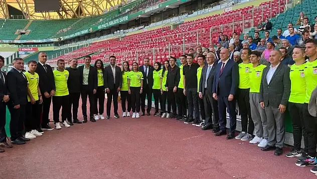 Konyalı hakemler sezon açılışını gerçekleştirdi