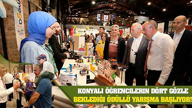 Konyalı öğrencilerin dört gözle beklediği ödüllü yarışma başlıyor!