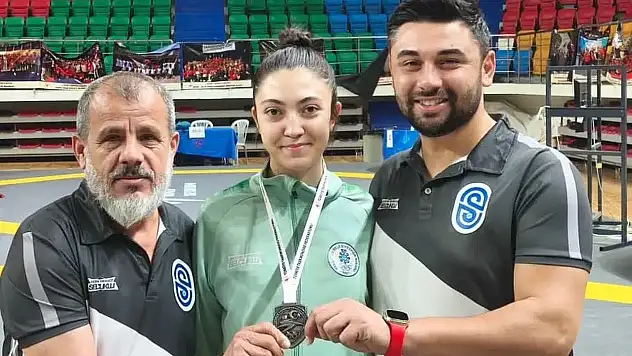 Konyalı sporcu Türkiye ikincisi oldu