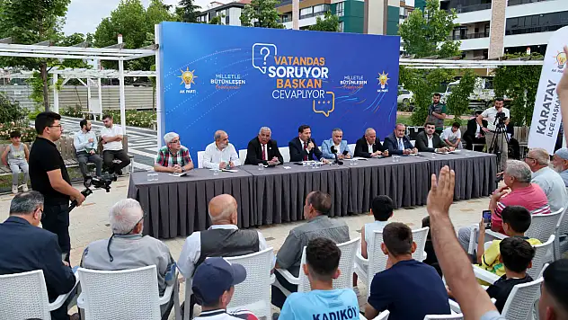 Konyalılar sordu, başkanlar yanıtladı! Yatırımlar ve projeler konuşuldu