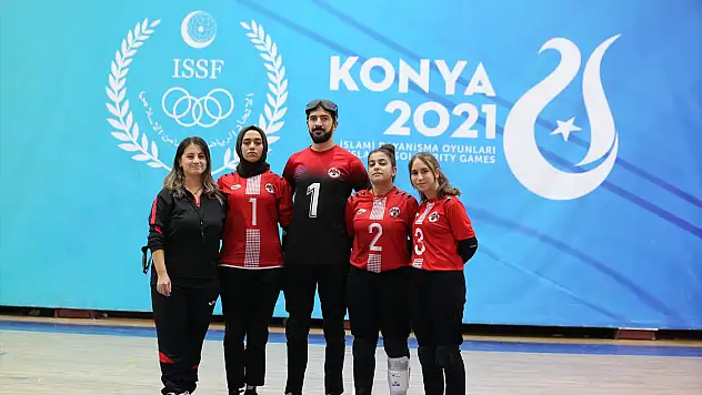 Konya'nın Altın Kızları Avrupa Golbolde Zirvede!