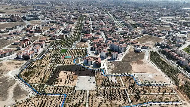 Konya'nın en uzun bisiklet ve yürüyüş yolu Yelda Park'ta