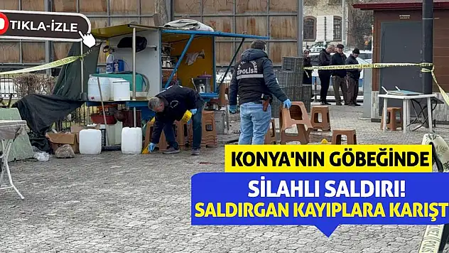 Konya'nın Göbeğinde Silahlı Saldırı! Saldırgan Kayıplara Karıştı!