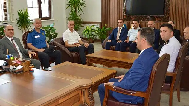 Konya'nın o ilçesinde kamu hizmetleri değerlendirildi