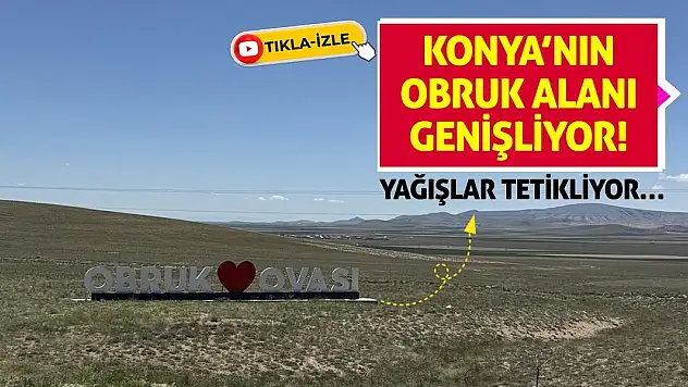 Konya'nın Obruk Alanı Genişliyor! Yağışlar Tetikliyor…