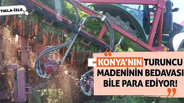 Konya'nın Turuncu Madeninin Bedavası Bile Para Ediyor!