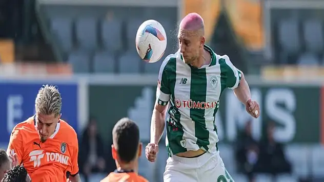 Konyaspor 1 puana üzüleceği maçta Başakşehir'e mağlup oldu! 1-0