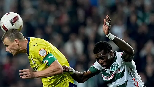 Konyaspor 90'da Fener'i elinde kaçırdı! Hayati 1 puan!