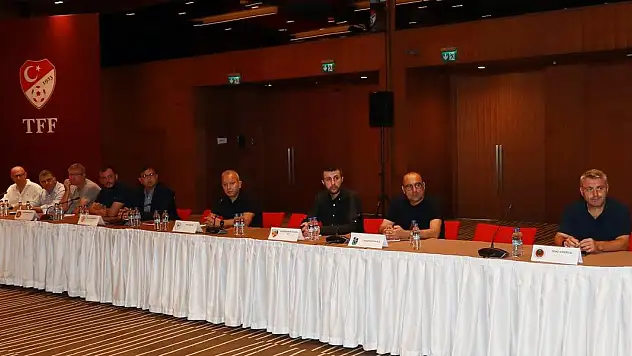 Konyaspor Akademi Koordinatörü Bülent Yaldır, TFF'de toplantıya katıldı