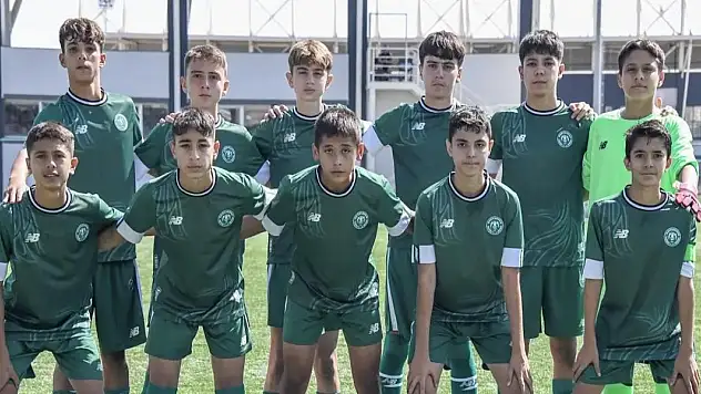 Konyaspor Akademi takımları haftayı puanlarla kapattı