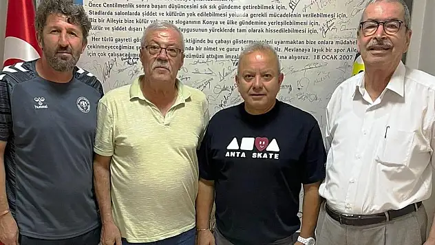 Konyaspor Akademi'den Konya ASKF'ye ziyaret