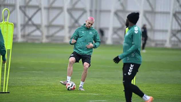Konyaspor, Alanyaspor maçının taktiğini çalıştı