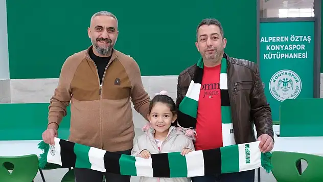 Konyaspor Armada Yeşil Beyaz, Alperen Öztaş'ın ismini yaşatıyor