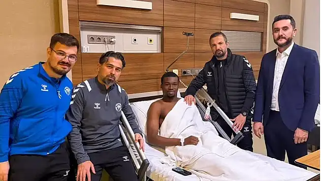 Konyaspor'da ameliyat olan Nagalo finalde sahada olacak mı? İşte son durumu