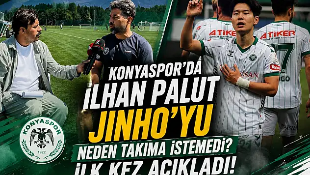 Konyaspor'da İlhan Palut Jinho'yu neden takıma istemedi? İlk kez açıkladı!