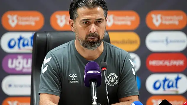 Konyaspor'da İlhan Palut'tan beraberlik yorumu! ' Kazanç olarak görülmeli'