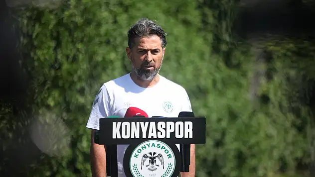 Konyaspor'da İlhan Palut'tan transfer açıklaması!