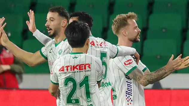 Konyaspor'da yeni transferlerden ilk maçta siftah