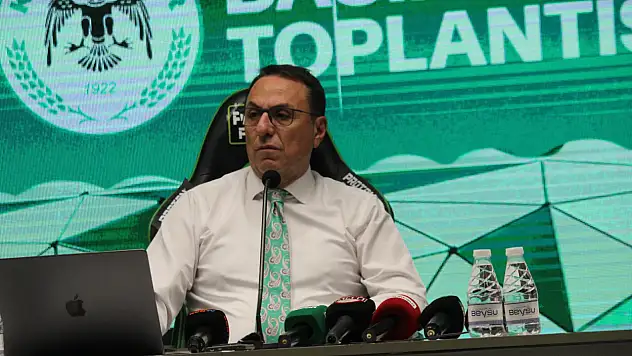 Konyaspor'da Yönet'ten Fenerbahçe maçı hakkında açıklama