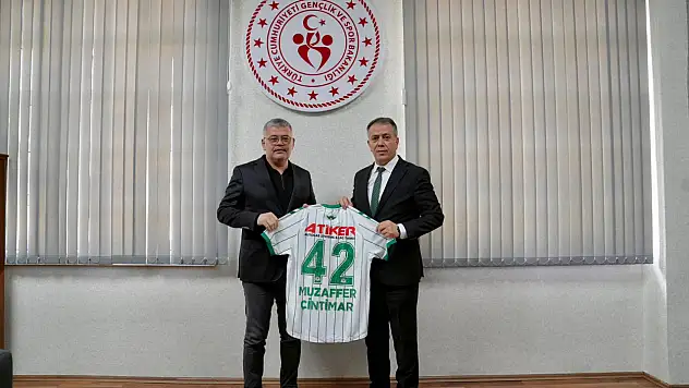 Konyaspor'dan Müdür Çintimar'a Ziyaret
