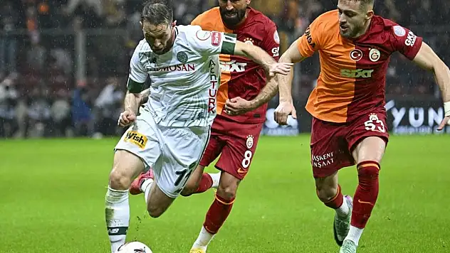 Konyaspor evinde Galatasaray'a üç sezondur kaybetmiyor