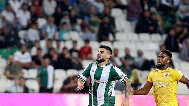 Konyaspor evinde Kayserispor'a diş geçiremedi 0-0