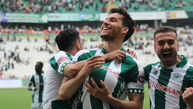 Konyaspor evinde Umut'un golleriyle kazandı! 2-1