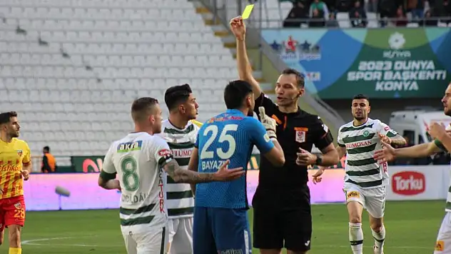 Konyaspor - Fenerbahçe maçının hakemi açıkladı