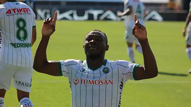Konyaspor formasıyla ilk golünü atan Muleka'dan açıklama
