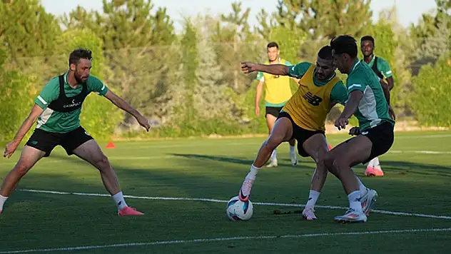 Konyaspor, Galatasaray maçının hazırlıklarına başladı