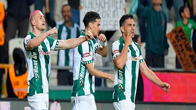 Konyaspor galibiyet sonrası izin yapıyor