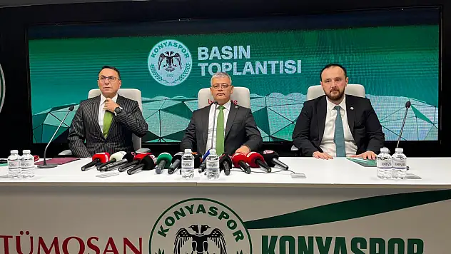 Konyaspor gelecek sezon kaç transfer yapacak? Yönetimden açıklama