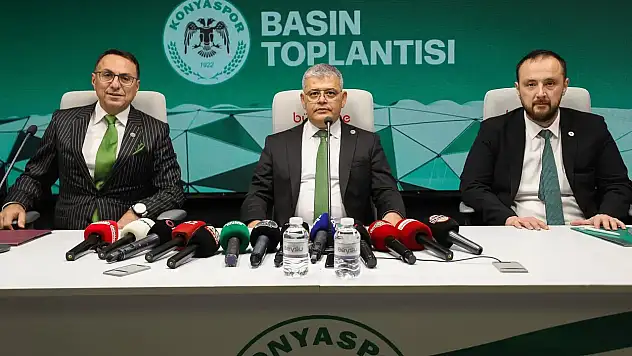 Konyaspor kaç mevkiye transfer yapacak? Yeni sezon hedefleri neler? Yönetimden açıklama