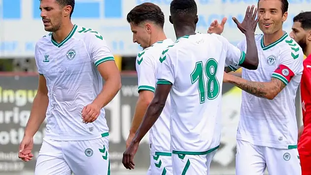 Konyaspor, Katar ekibini 4 golle geçti