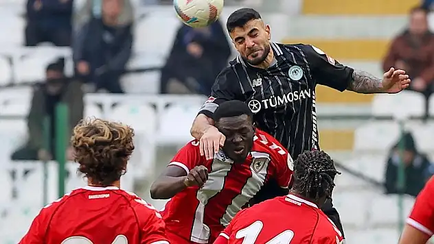Konyaspor, Samsunspor'a karşı varlık gösteremedi! Ruhsuzlar! 1-0