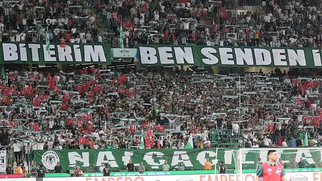 Konyaspor taraftarından büyük destek