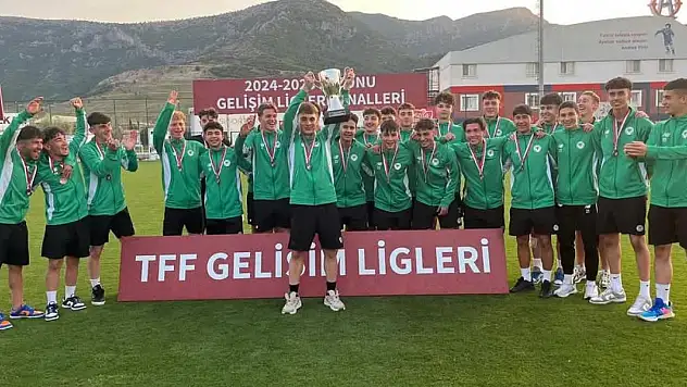 Konyaspor U16 takımı Türkiye üçüncüsü!