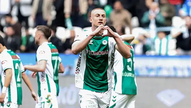 Konyaspor'un Sloven golcüsünden açıklama! 'Çok mutluyum'