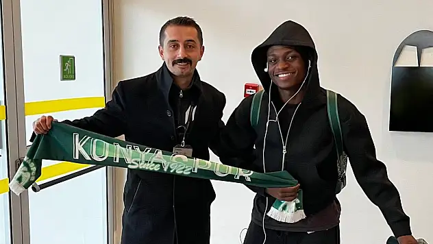 Konyaspor'un yeni sol kanadı Konya'ya geldi