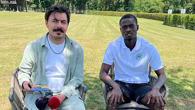 Konyaspor'un yeni transferi Colley'den özel açıklamalar! Konyaspor'a geliş süreci, hedefleri! İşte açıklamaları