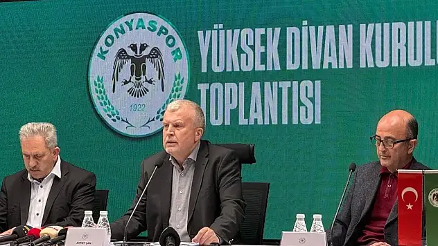 Konyaspor YDK toplanıyor! Başkan Ahmet Şan açıklamalar yapacak