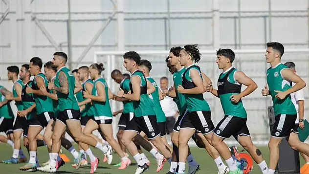 Konyaspor, yeni sezon çalışmalarını sürdürüyor