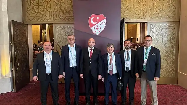 Konyaspor yöneticileri TFF Genel Kuruluna katıldı